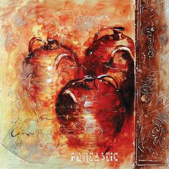 Textured Utensils oil painting